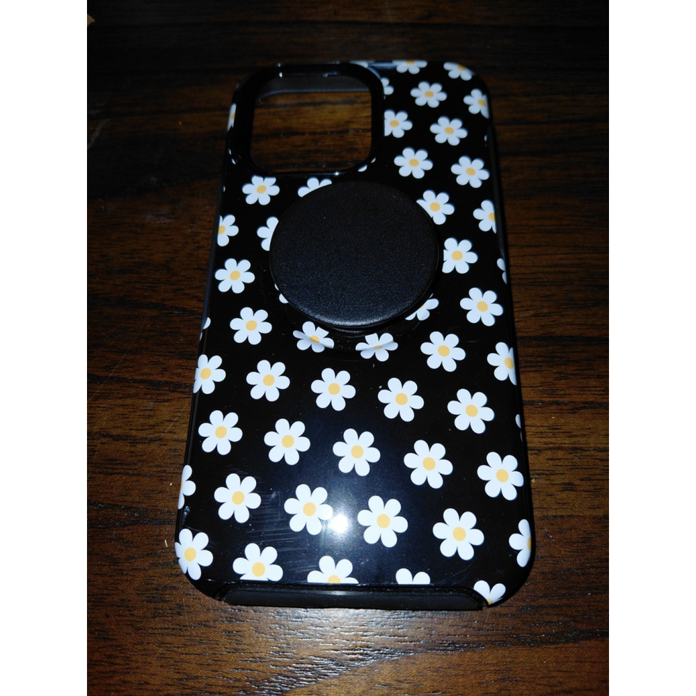 OtterBox Otter Pop Symmetry Series Case for iPhone 13 Pro Daisy Graphic PopGrip